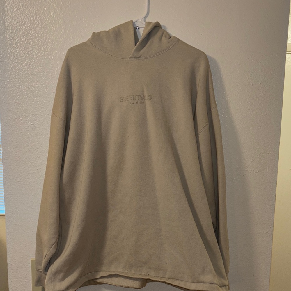 Essentials Tan Hoodie